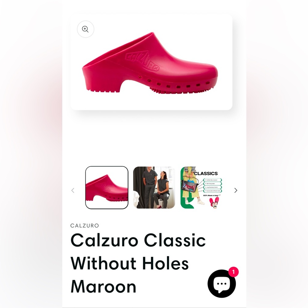 Calzuro classic without holes maroon